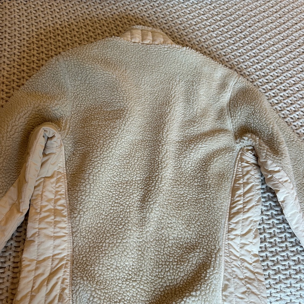 Vintage PATAGONIA Ivory Retro-X Full Zip Jacket - Picture 6 of 7